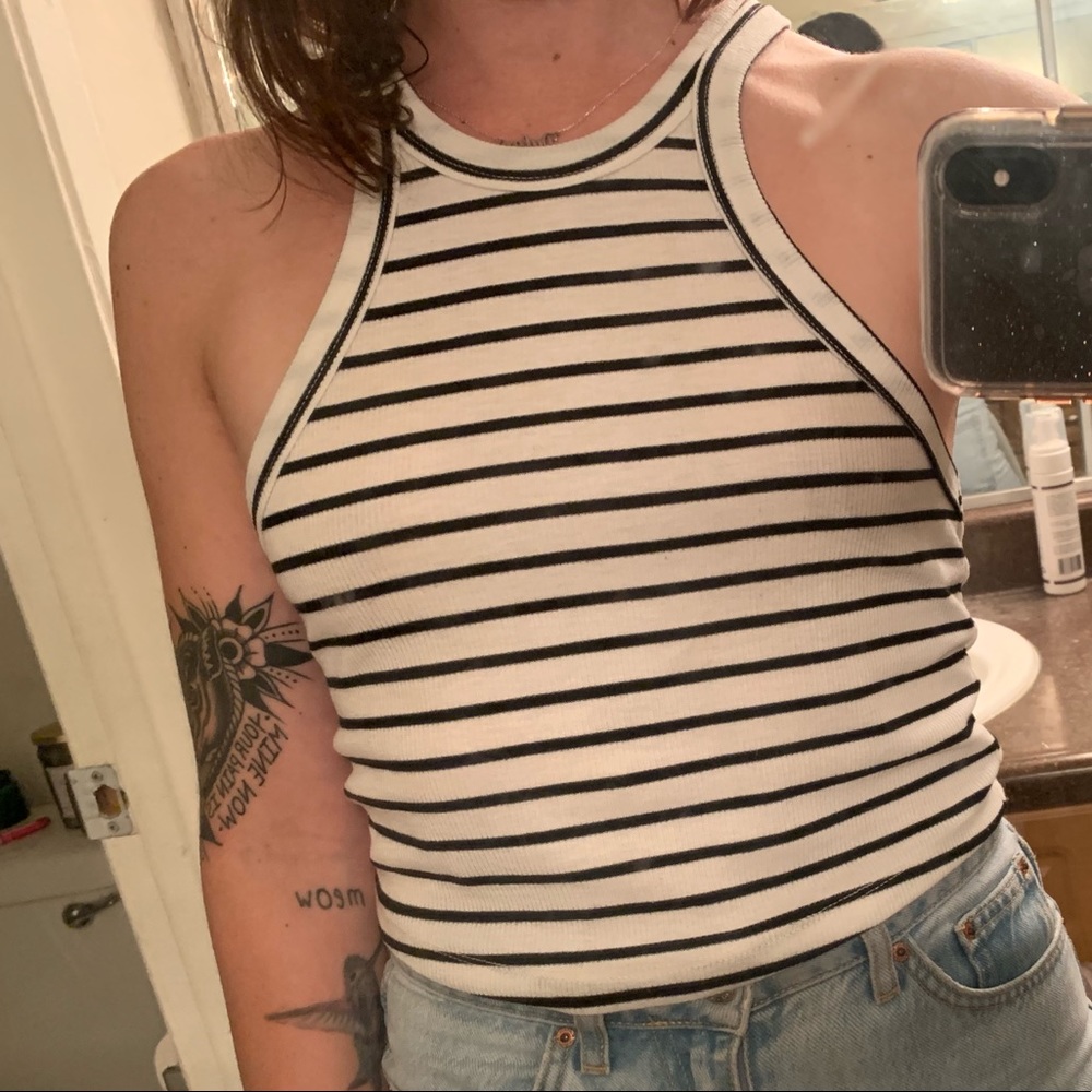 Cotton Candy Striped Tank